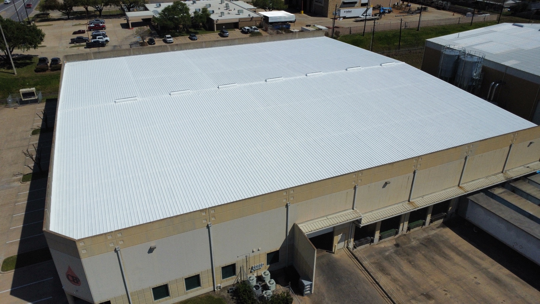 After photo of the roofing project