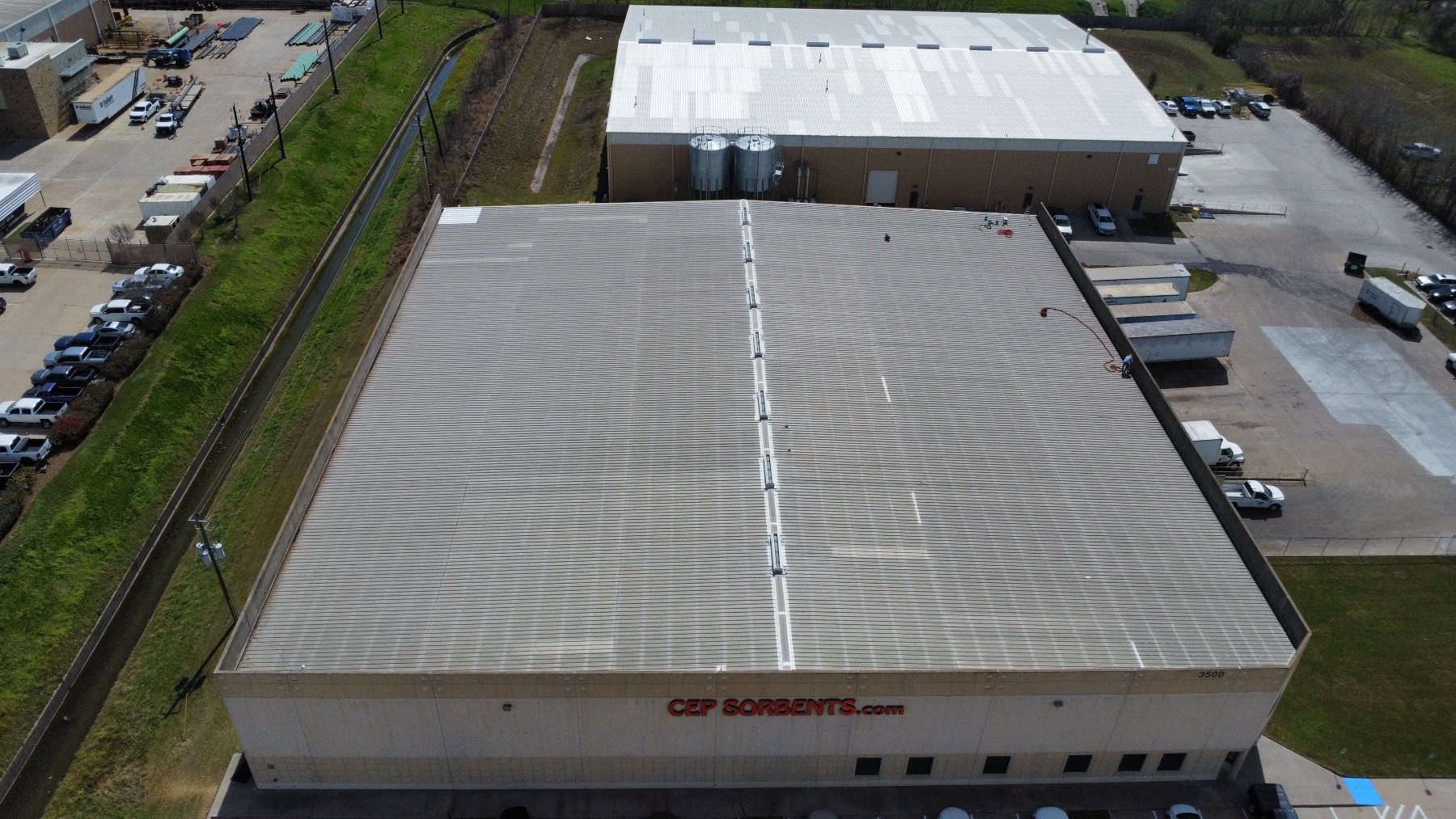 Before photo of the roofing project