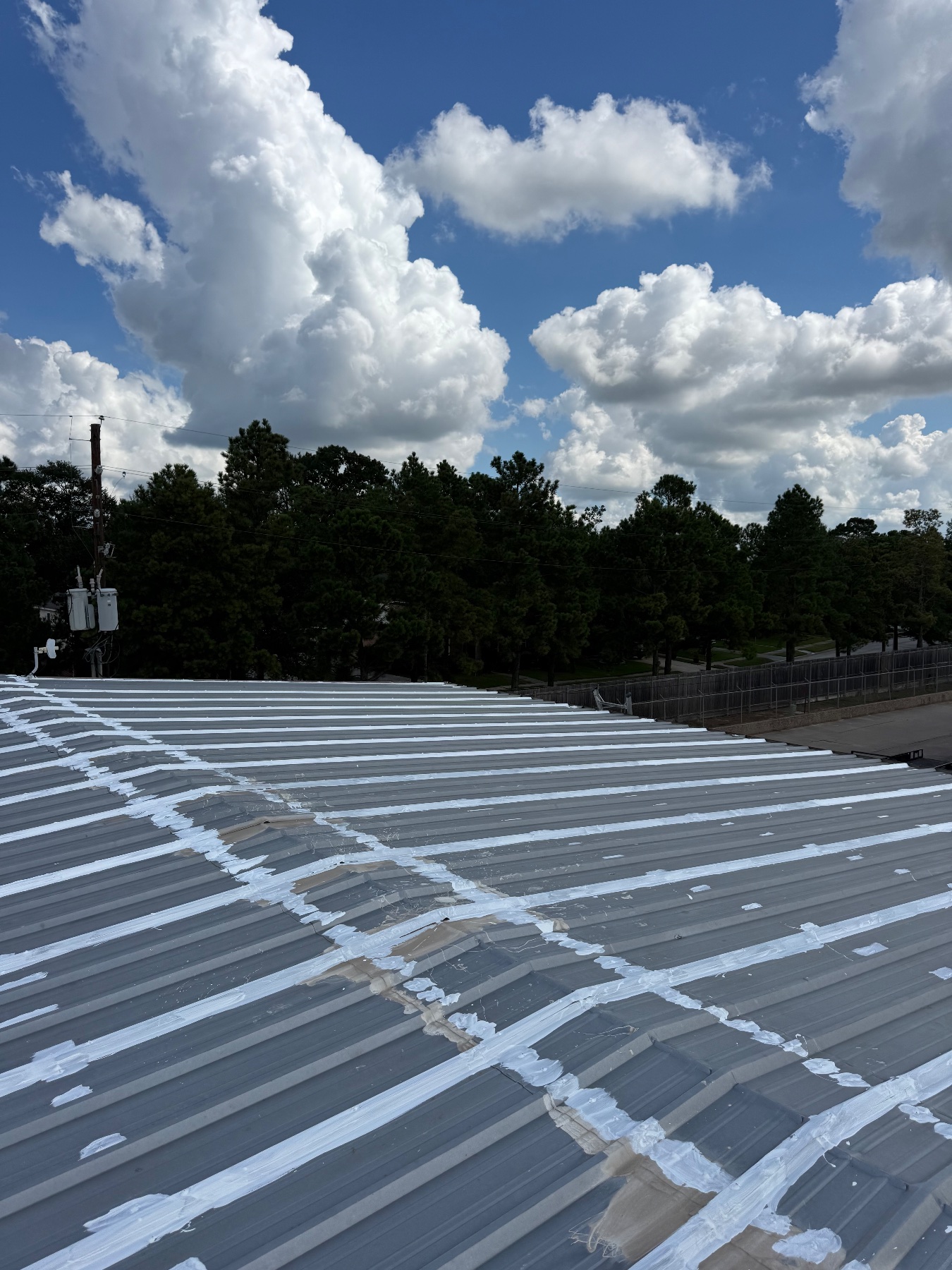 Commercial Roof Maintenance — Repair project in Spring, TX